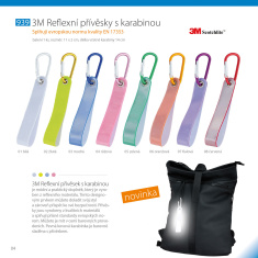 Reflektierender Ansteckbutton - rosa Hand Reflektierender Ansteckbutton - rosa Hand